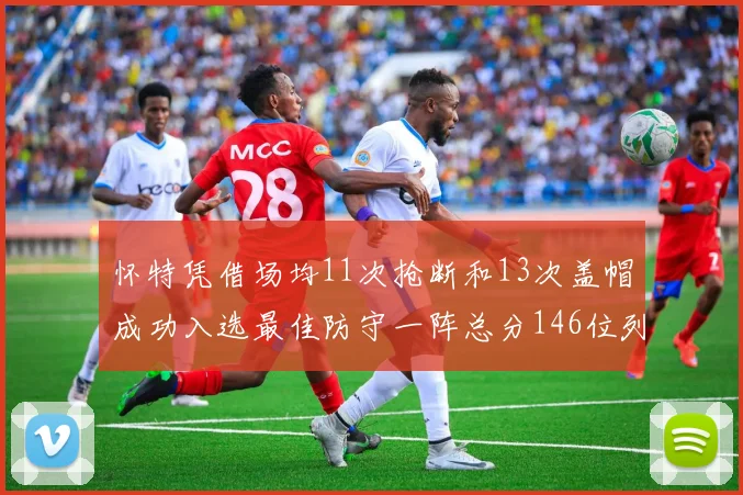怀特凭借场均11次抢断和13次盖帽成功入选最佳防守一阵总分146位列第五