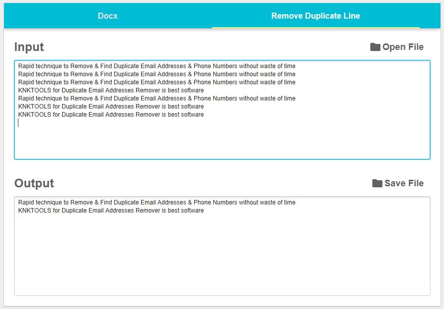 Duplicate Email Remover Software Remove Duplicate Phone Numbers